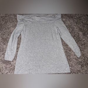 Off the shoulder shirt